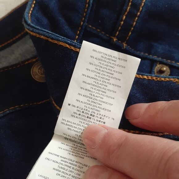 Michael Michael Kors Women's Size 10 Dark Wash Denim Bermuda Shorts - Picture 8 of 13